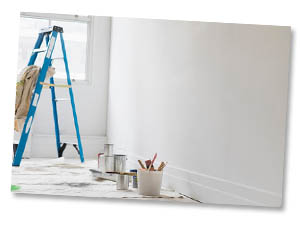 Danos causados à fachada de um prédio